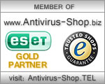 Antivirus-Shop.biz - ESET Gold Partner - Trusted Shops gepr�ft
